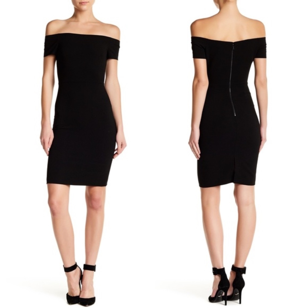 Alice + Olivia Aleah Off-The-Shoulder Dress Size 0